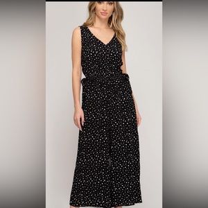 Black white Jumpsuit